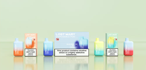 Lost Mary BM600 - Blueberry Ice - Puff jetable 600 bouffées
