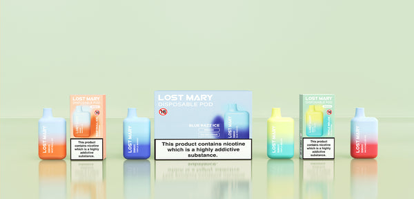 Lost Mary BM600 - Blueberry Ice - Puff jetable 600 bouffées