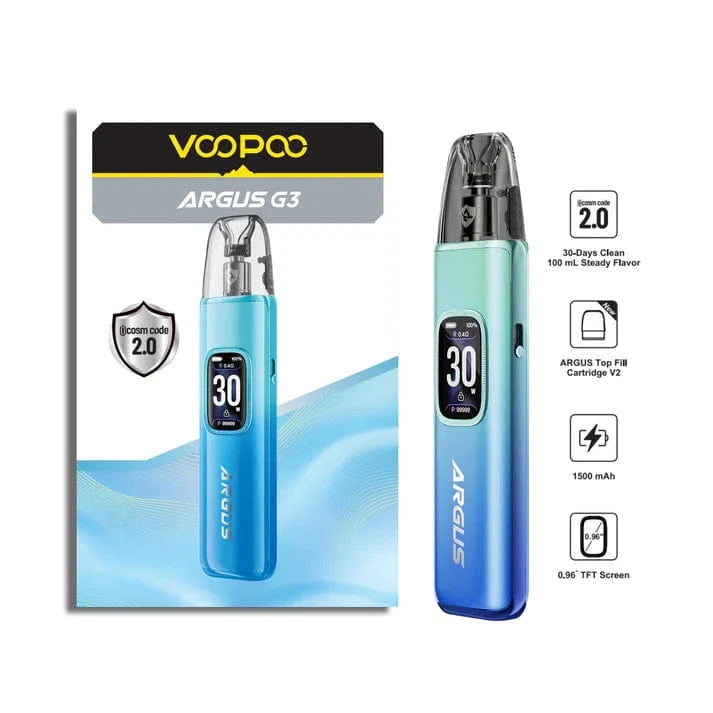 Kit Argus G3 30W 1500mAh Midnight Black Voopoo