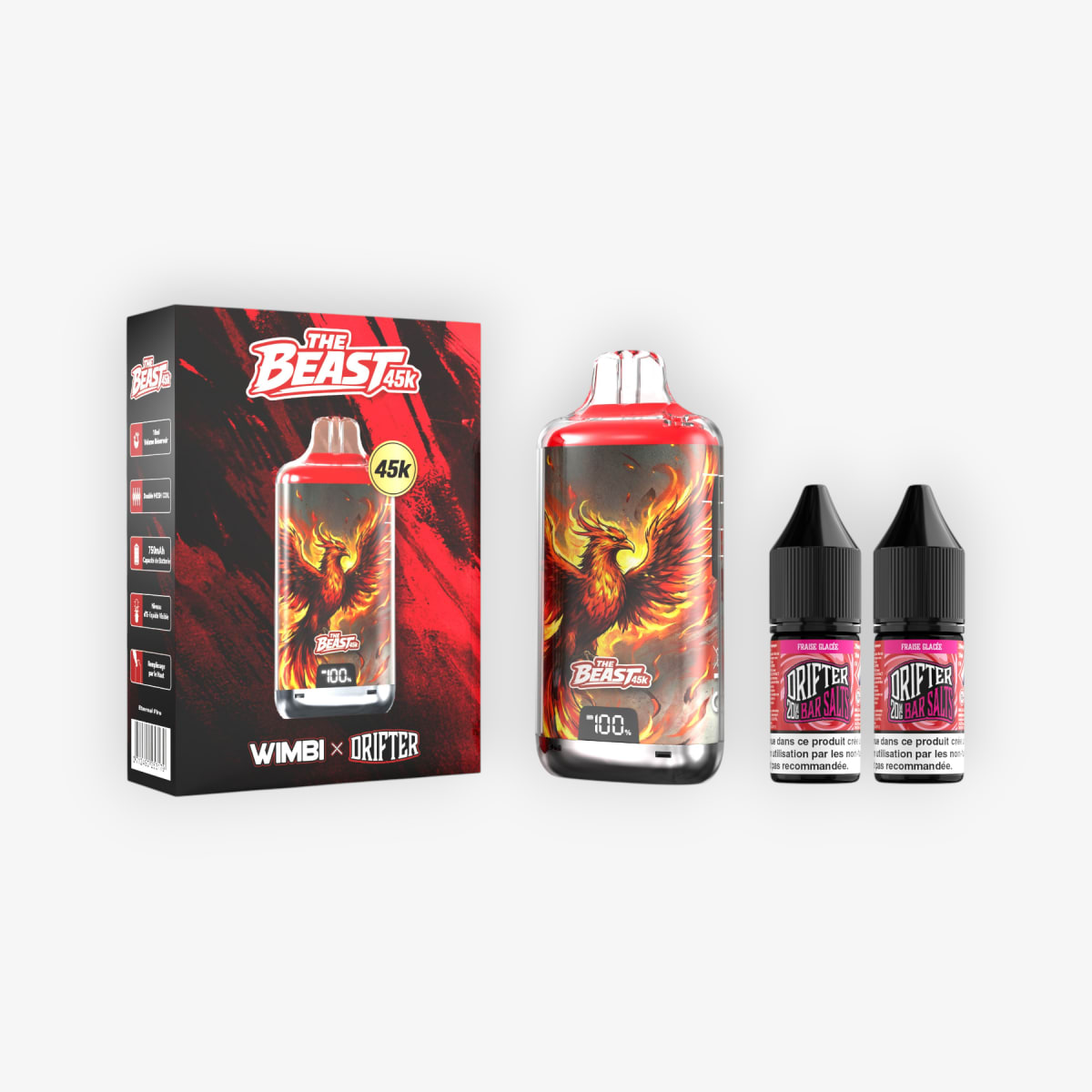 The Beast 45K Fraise Glacée