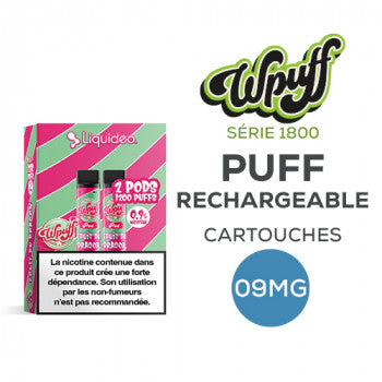 Kit Wpuff 600 Original Pod Fruits Rouges Liquideo