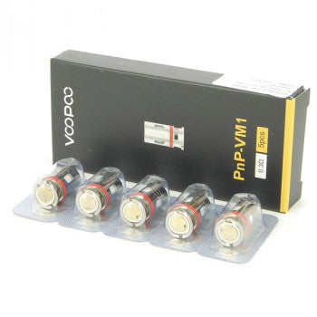 Pack de 5 resistances Pnp-VM4 0.6ohm Voopoo
