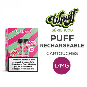 Kit Wpuff 600 Original Pod Myrtille Framboyante Liquideo
