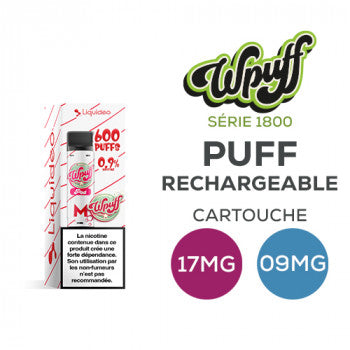 Kit Wpuff 600 Original Pod Menthe Fraiche Liquideo